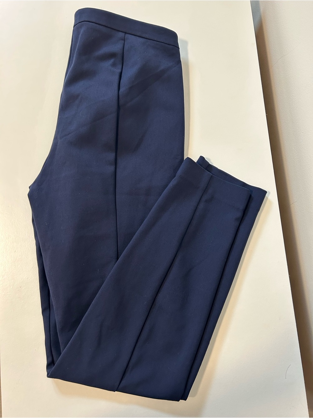 Lilly Pulitzer Navy Stretch Pants Straight Leg
